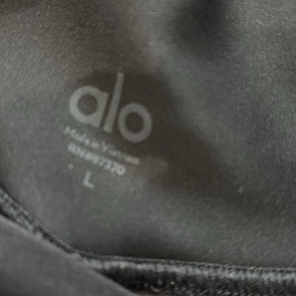 Alo Yoga Grand Slam Tennis Skirt High Waisted, Pleaded Black Size Large - Picture 2 of 7